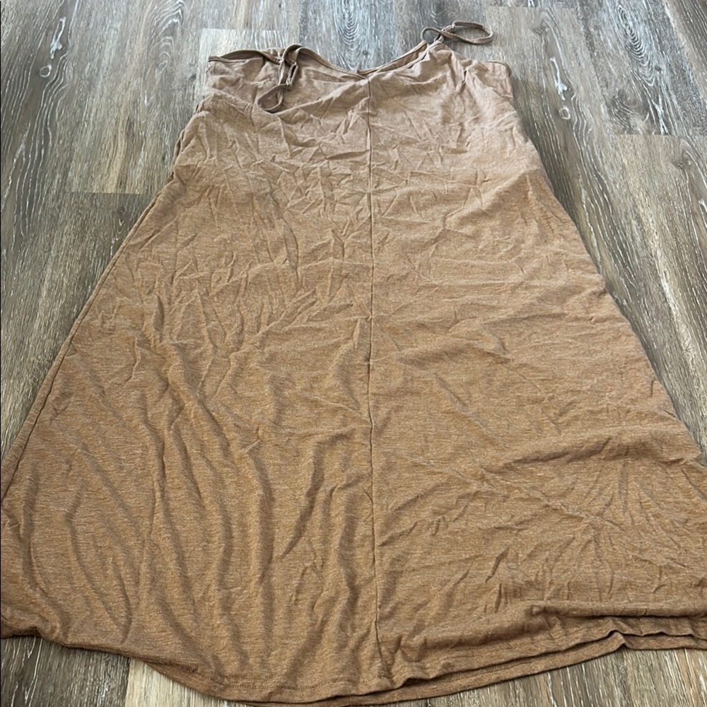 SHEIN Brown Maxi Dress